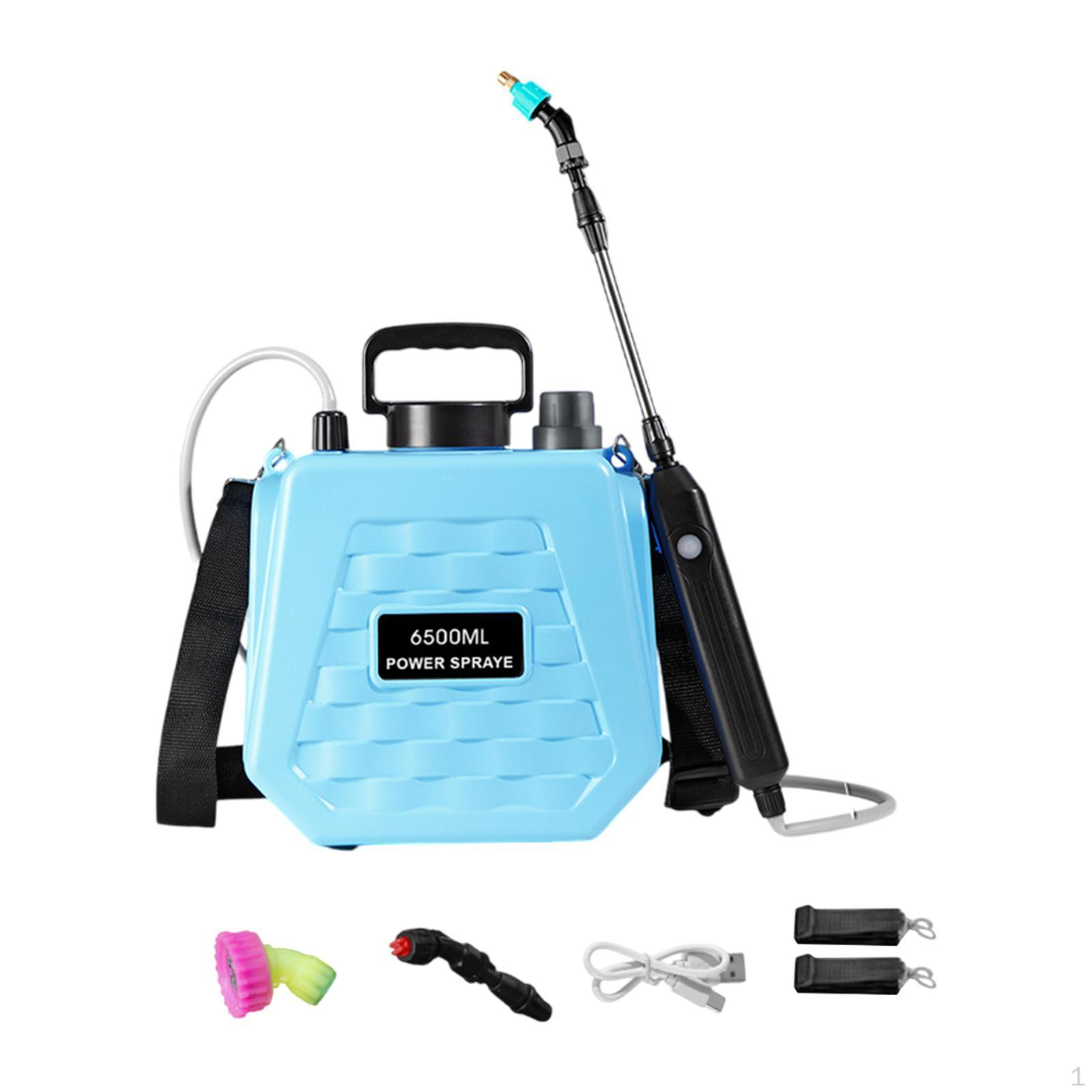 

Электрический опрыскиватель для сада Сельскохозяйственные пожертвования для уборки ваших собственных домов 6.5 L Blue