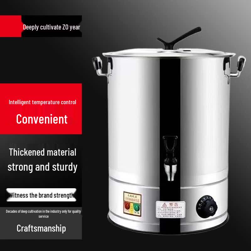 Commercial Stainless Steel Electric Water Boiler with Faucet