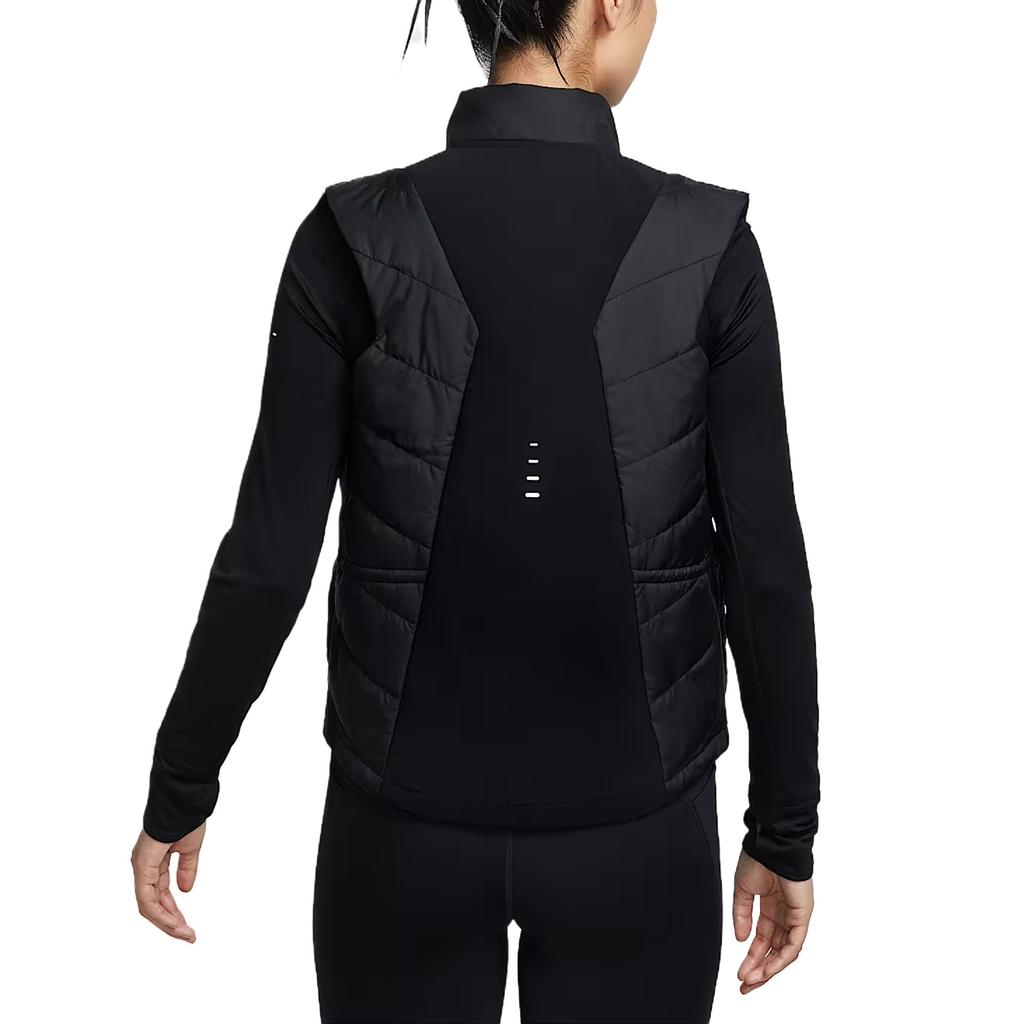 Nike Therma Vests Women's Black Stand Collar Moderate Other HV2656-010