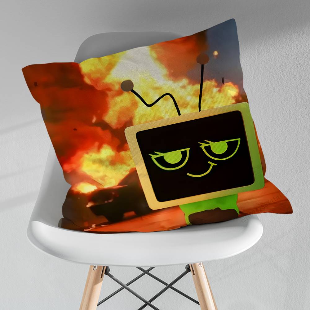Vee DDandys Game World TV Pillow Case For 30x30cm45x45cm55x55cm For Home Bedroom Decoration And Protector