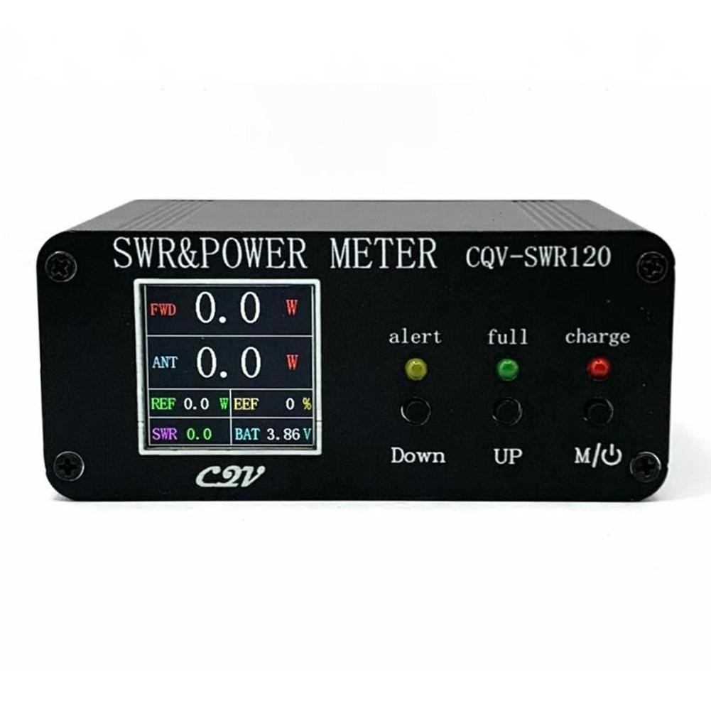 1.8MHz-50MHz 0.5W-120W SWR HF Shortwave Standing Wave Meter LED Power Meter