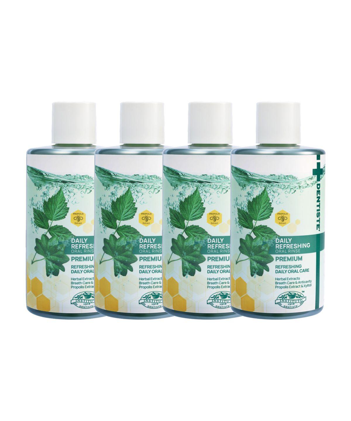 Dentiste Daily Refreshing Oral Rinse 500ml x 4