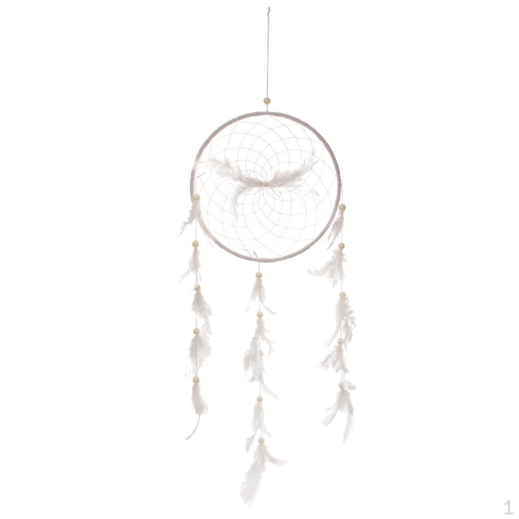 

Винтажный белый искусственный жемчуг с перьями, домашний настенный декор