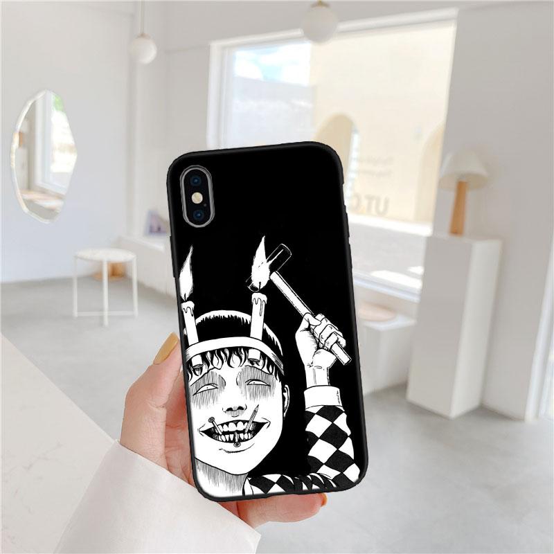 CJ65 Horror Tomie Junji Ito Soft Shell Phone Case for Xiaomi Xiaomi Poco M4 M5 M6 M7 X3 X6 X7 F8 Ultra Pro GT NFC