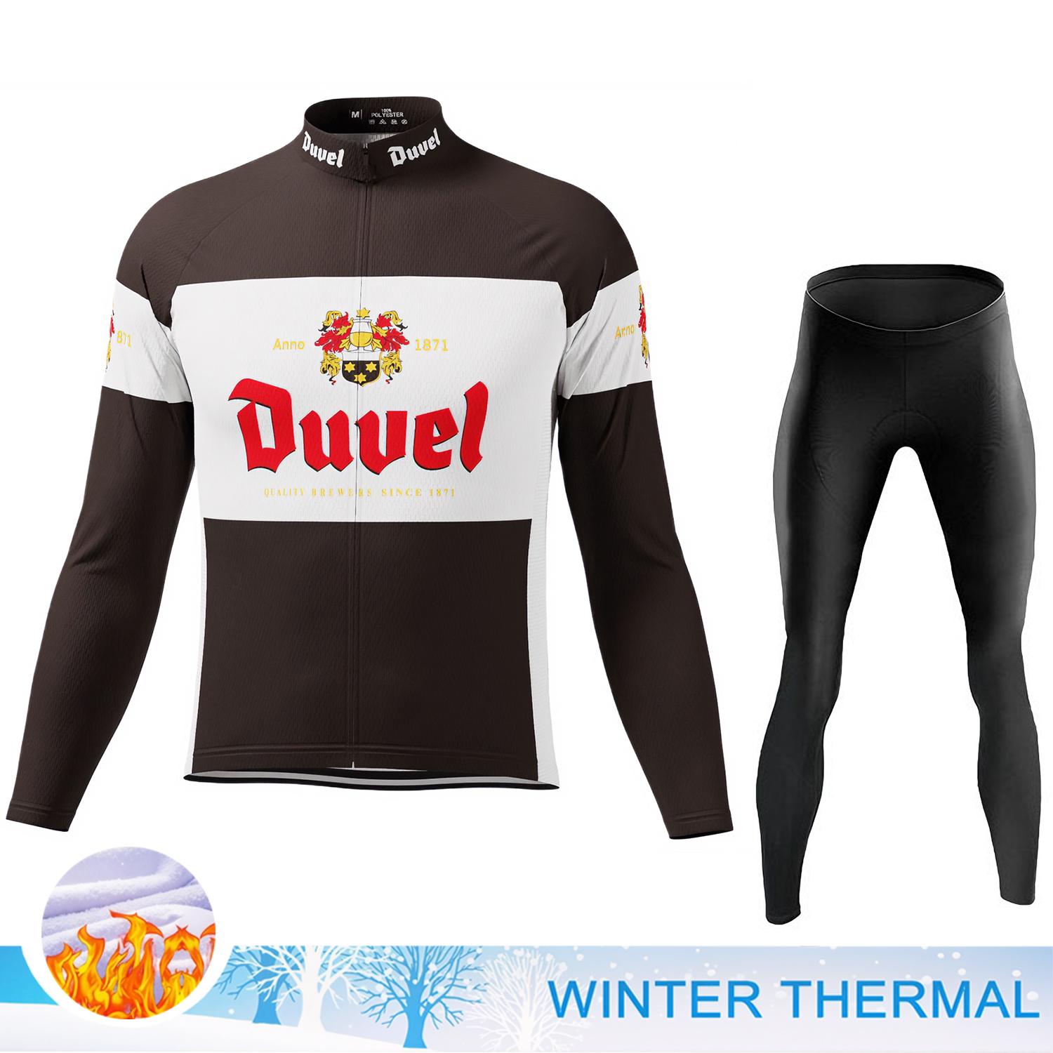 

For Men s Bicycle Clothes Man Winter Cycling Set Woman Mtb Winter Set Racing Bike Jersey Thermal Underwear Men Road Bikes Suit Asian sizes - 4XL