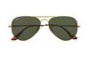 Sunglasses 0RB3547 GOLD Japan 54 [Ray-Ban] 001/31 (Gold) (FREE Size)