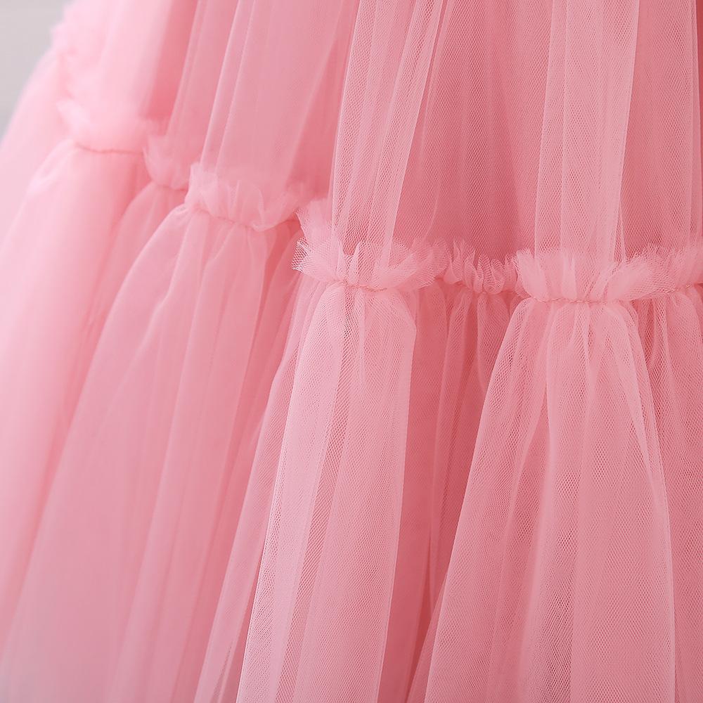 Flower Girl Dress For Wedding Baby Girl 5-10 Years Birthday Outfits Children's Girls First Communion Dresses Girl Kids Party Wear