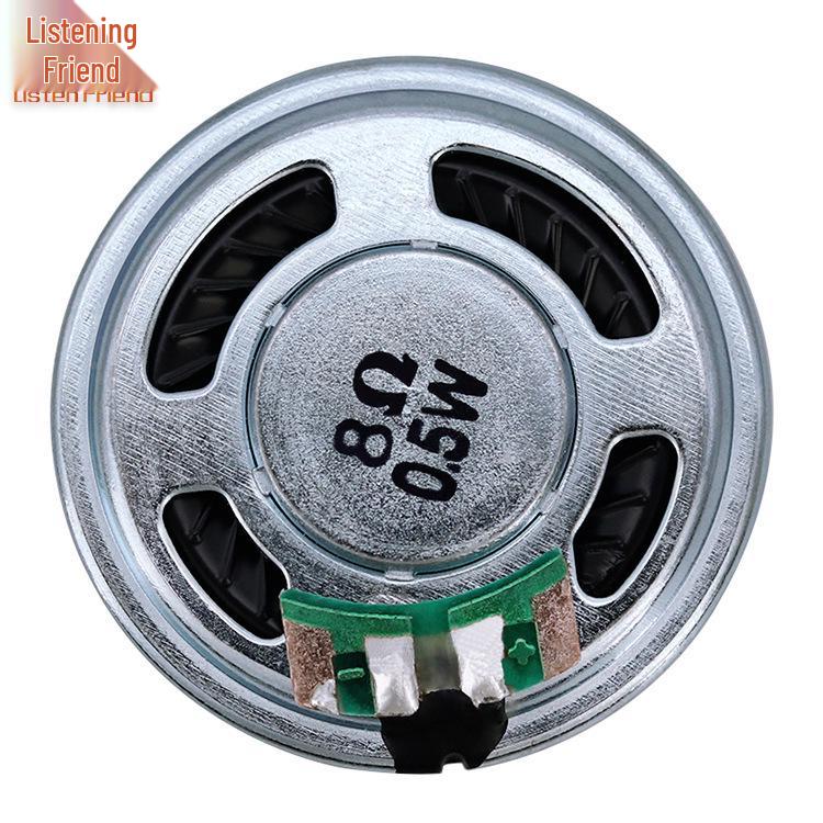 36mm 8 Ohm 0.5W Iron Shell Magnet Speaker for Strollers and Doorbells