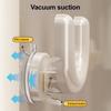 Yousheng 2PCS Shoe Rack U Shape Suction Cup Hook Non-Slip Stable Support No Drilling Slipper Rack for Towels