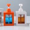 Flacone Portatile Ricaricabile con Tappo a Pressione per Skincare, Disinfettante o Bagnoschiuma