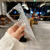 Electroplated square Epoxy sequin glitter iPhone16Promax mobile phone case for Apple 14Pro protective case