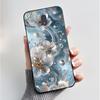 För Nokia 3 Fodral För Nokia 3.1 Fodral Lyxigt Mode Fjärilar Blommor Mjukt Smalt Svart Silikon Baksida för Nokia3 Fodral