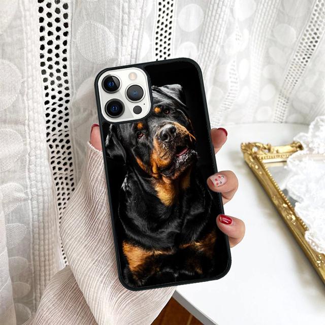 Rottweiler Dog Phone Case For Samsung Galaxy S10 S22 S23 S24 Note 10 20 Lite S20 Plus S21 Ultra Back Cover