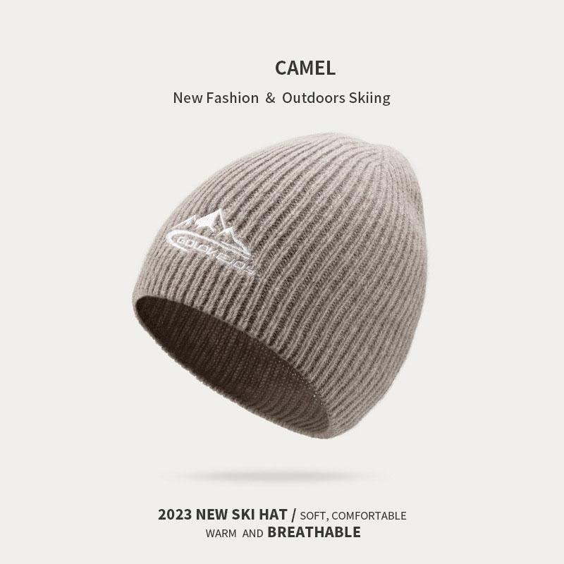 Толстая и мягкая шерстяная вязаная шапка для мужчин и женщин — фото 8