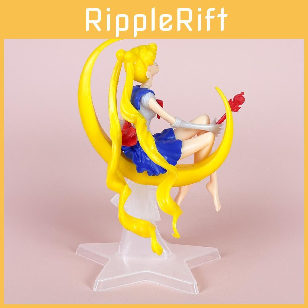 Sailor Moon Tsukino Usagi Pvc Figure With Assembly For Cake Decoration And Collectible Display