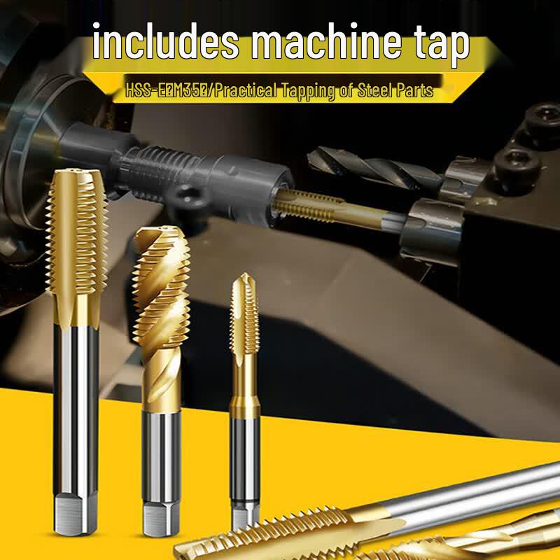 Titanium Plated Machine Tap M16x2.0