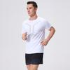 2025 Men's Quick-Dry Breathable Running T-Shirt - Short Sleeve Casual Fitness Top