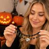 Halloween Letter Hanging Decorations Set - Alloy Ornaments for House Party Decor