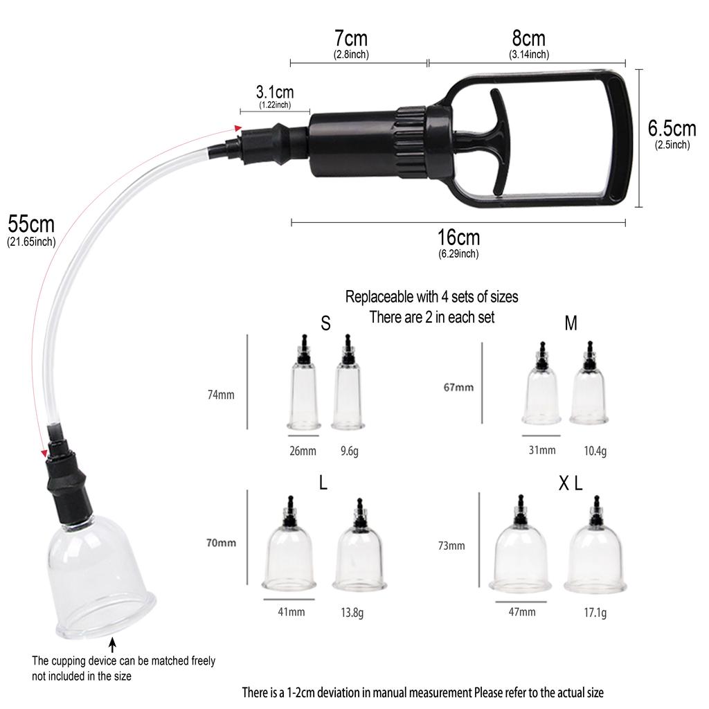 Nipple Sucker Pump Breast Suction Clitoris Stimulator BDSM Bondage Massager Nipple Vacuum Pump Enlarge Sex Toys for Women Adults