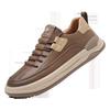 Fashion Khaki Men's Sneakers 2026 Streetwear Hip Hop Shoes Spring Casual Skateboard Shoes Man Designer Luxury Sneakers