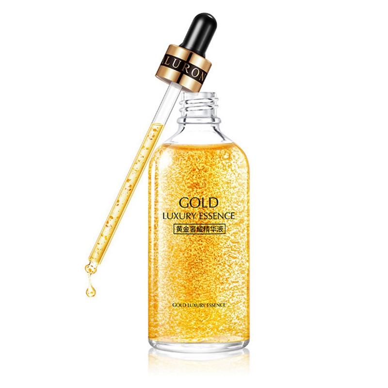 

Увлажняющая сыворотка с золотой фольгой 24 карата, увлажняющая, осветляющая тон кожи, укрепляющая кожу, антивозрастной продукт