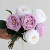Realistic Simulated Rose Lifelike Texture Artificial Flowers Silk Rose  for Bridal Bouquets