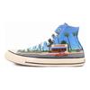 Converse Hiroshi Nagai X  All Star Us High Comfortable Casual High Top Canvas Shoes Unisex Sneakers Blue 1SC809