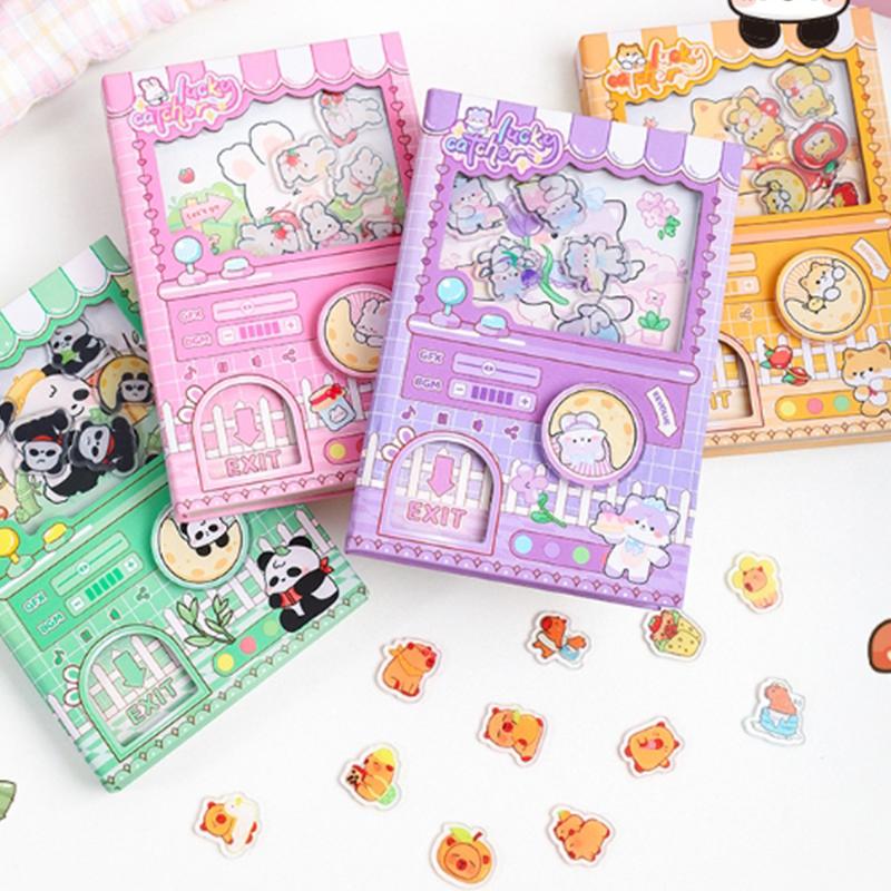 Mahines Zápisník Kapybara Shake Zápisník Zajímavá Dekomprese Přenosný Barevný Vnitřní List Zápisník