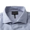 Emporio Armani Solid Color Button-Down Long Sleeve Shirt Men shirts Fog-Blue 3R1C86-1K0DZ-F752