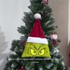 Personalized Custom Embroidered Name Green's Christmas Hat For Adults And Children Christmas Holiday Gift Decoration
