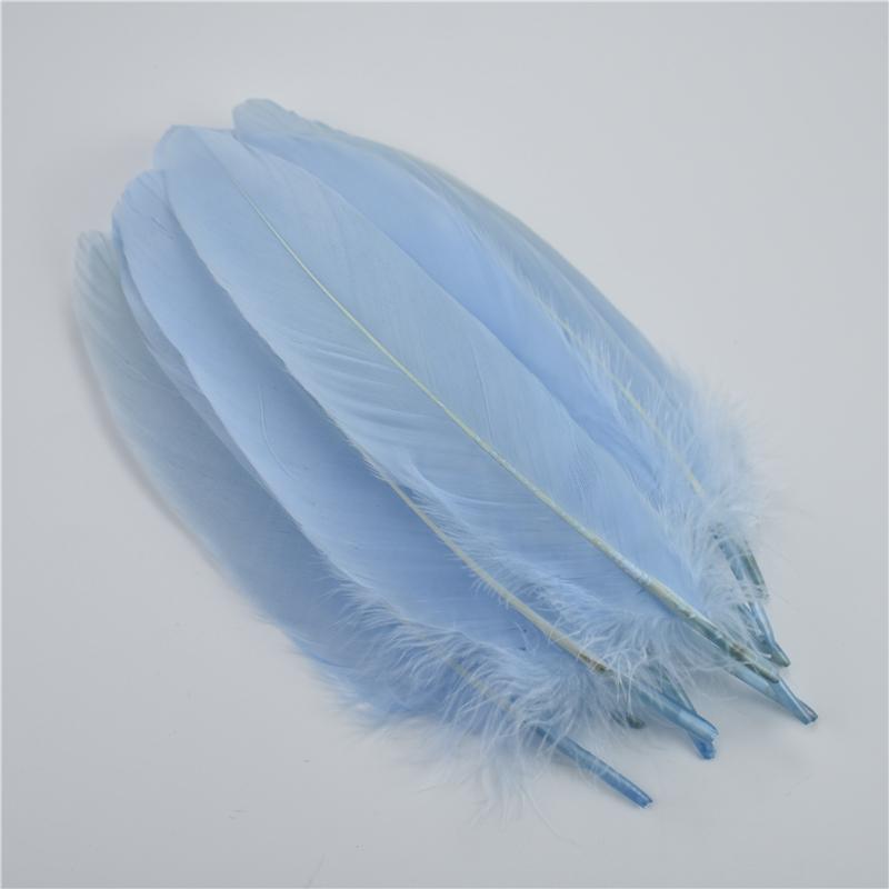 20Pcs Colorful Hard Stick Goose Feather 6-8inch/15-20cm Natural Swan Crafts Plumes  Table Centerpieces Feathers for Decoration