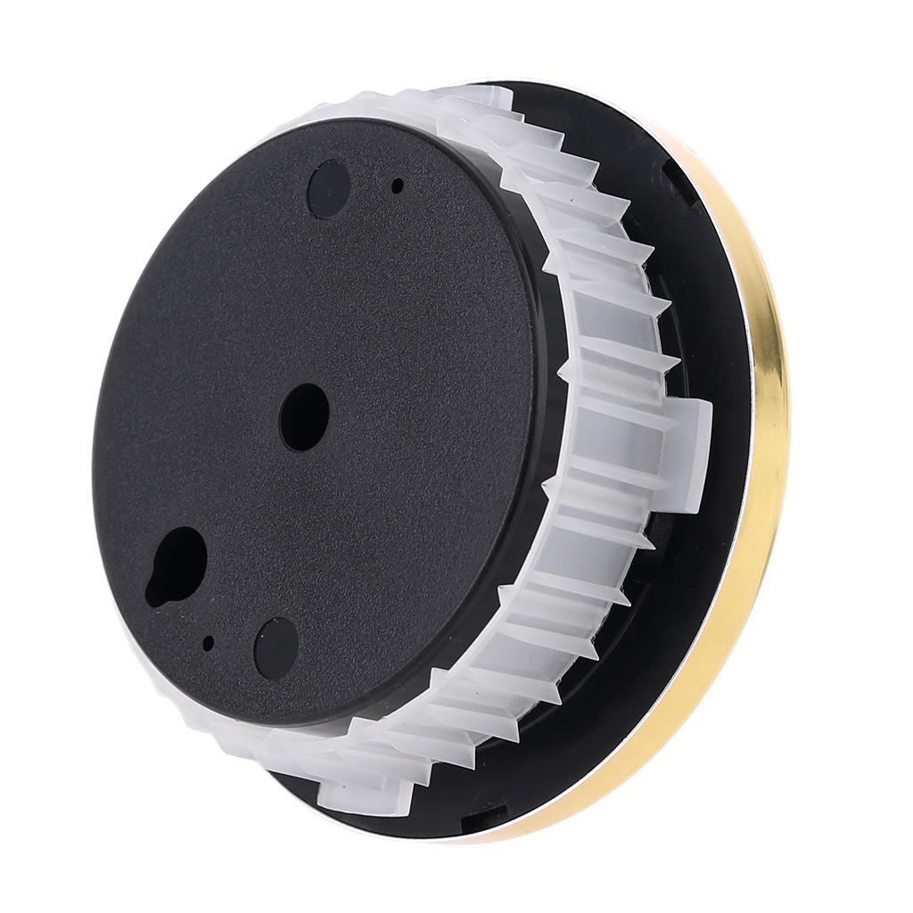 Praktischer 72mm Runder Thermometer-Ring Oberflächen-Hygrometer Feuchtigkeitsmesser Messgerät Keine Batterie Benötigt für Haus Raum Büro
