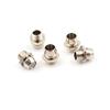 20pcs 3mm Round Chrome Metal LED Lamp Light Emitting Diode Bezel Holder