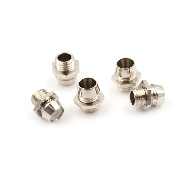20pcs 3mm Round Chrome Metal LED Lamp Light Emitting Diode Bezel Holder