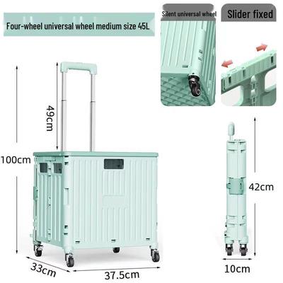 Waterman Folding Shopping & Utility Cart