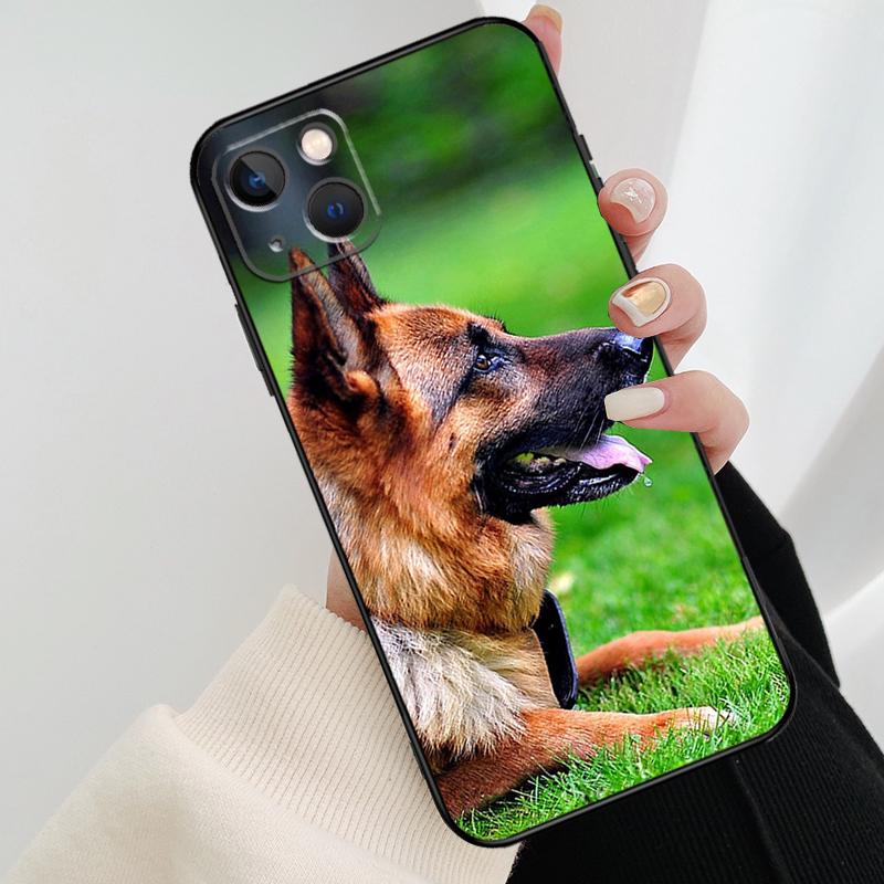 German Shepherd Dog Phone Case For iPhone 17 Pro Max 16 15 11 13 12 14 Pro Max mini 15 16 Plus 16e 17 Air Cover