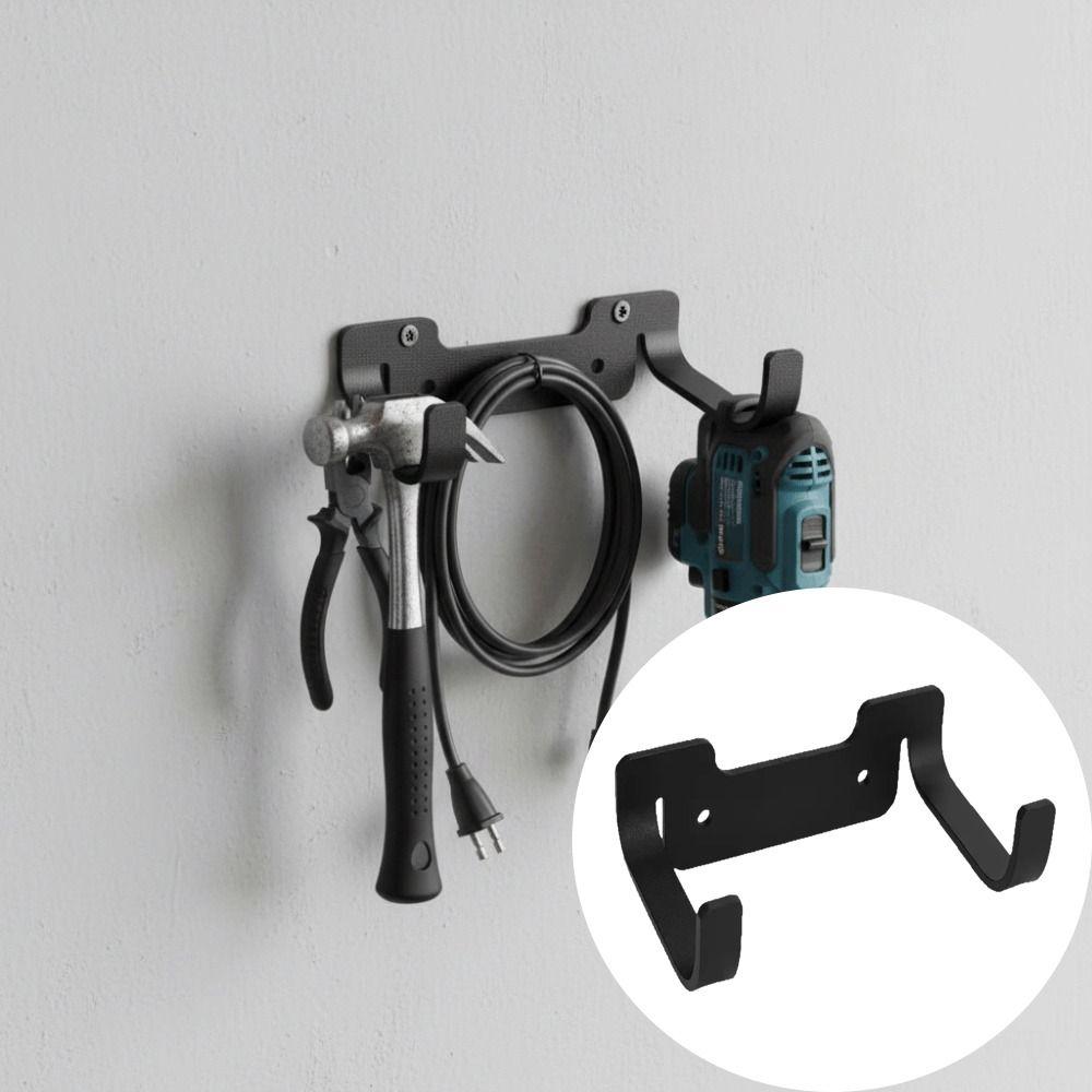Space Saving Wall Mount Hanger Metal Wall Bracket Garage Organizer  Kitchen Basement