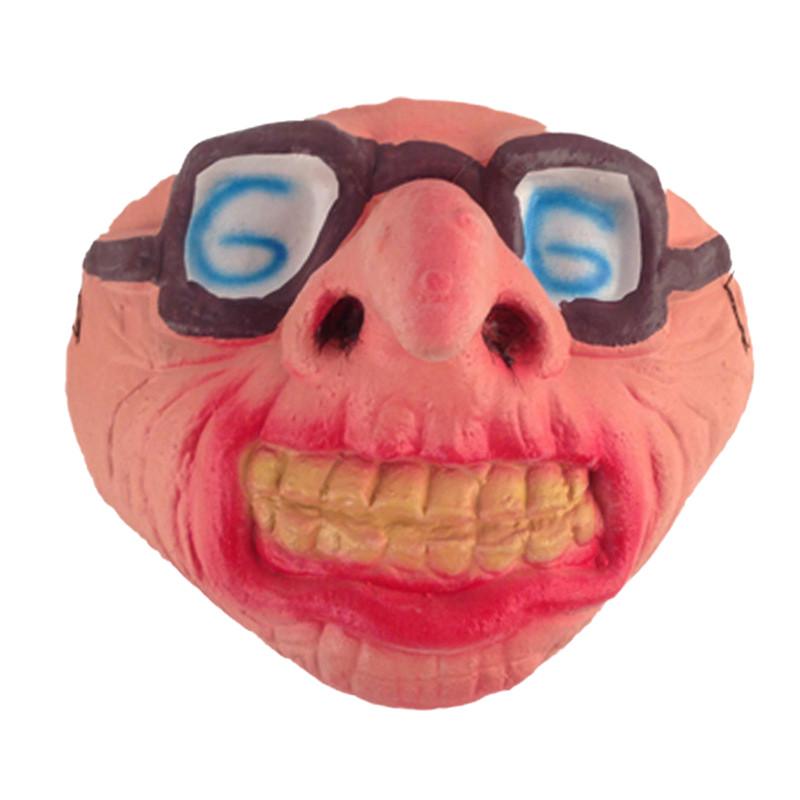 Hilarious Halloween Half Face Mask With Comical Pig Nose For Costume Fun