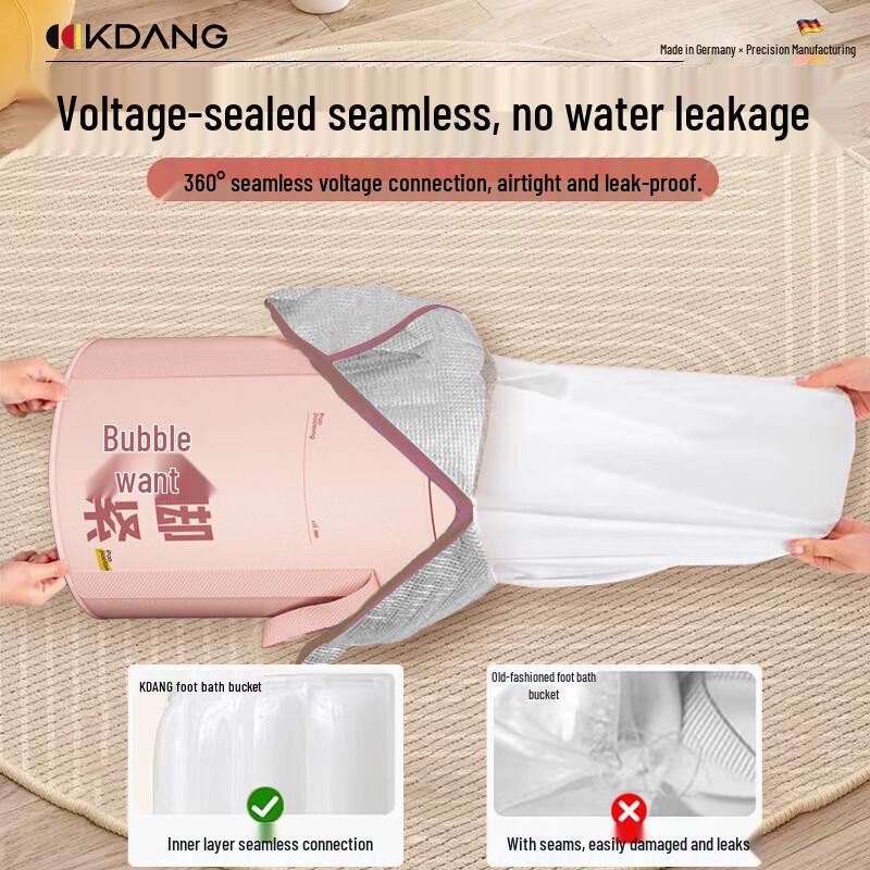 Foldable Over-Knee Heated Foot Spa Massager
