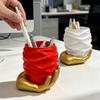 Kreativer Hand-Herz-Stifthalter Schreibtischdekoration Heimaufbewahrung Ornament Bürobedarf