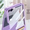 Samsung Flip7 Ultra-Thin Wrist Strap Foldable Case - Light Luxury Screen Integrated Protective Cover