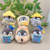 Travel Penguin Versatile Plush Keychain In Charming Hat Design Collectors For