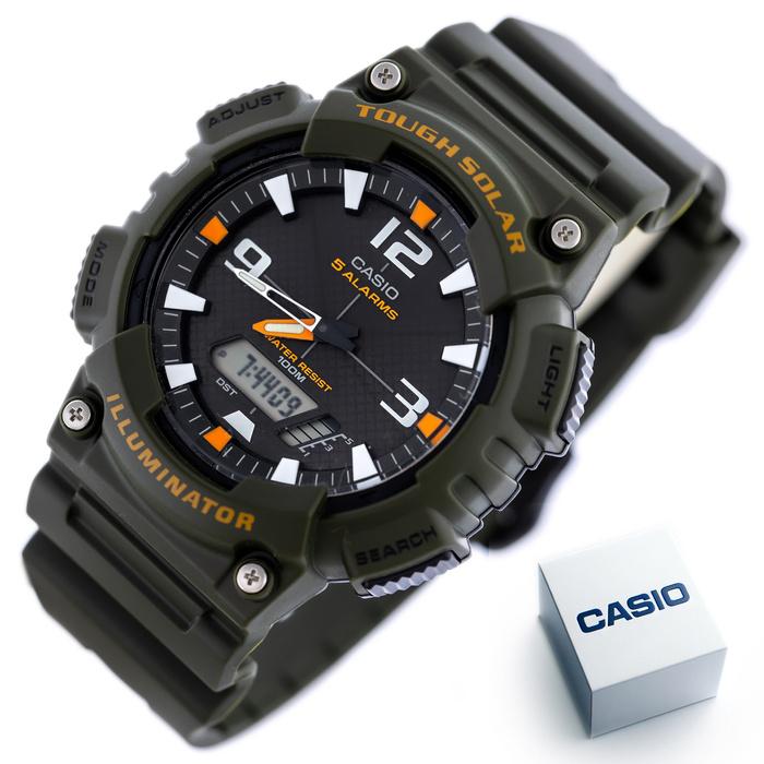 Zegarek Męski Casio Aq-S810W-3Av (Zd044K) - Solar Powered + Box