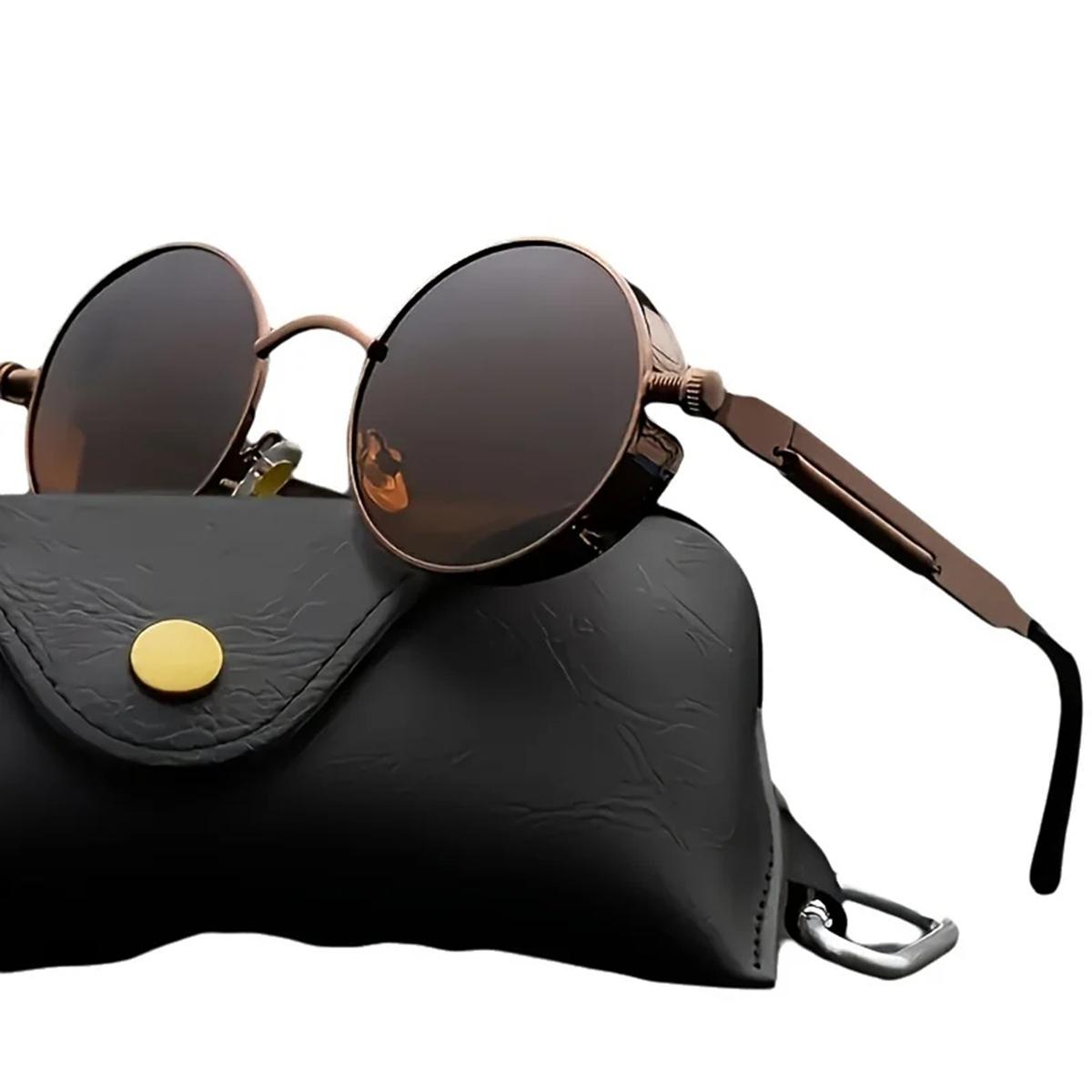 

Punk Fashion New Sunglasses Trend Sunglasses Steam Sunglasses for Men and Women Sunglasses Men Sunglasses сірий