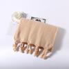 Spring, autumn and winter new solid color knotted beard scarf versatile outer warm scarf shawl