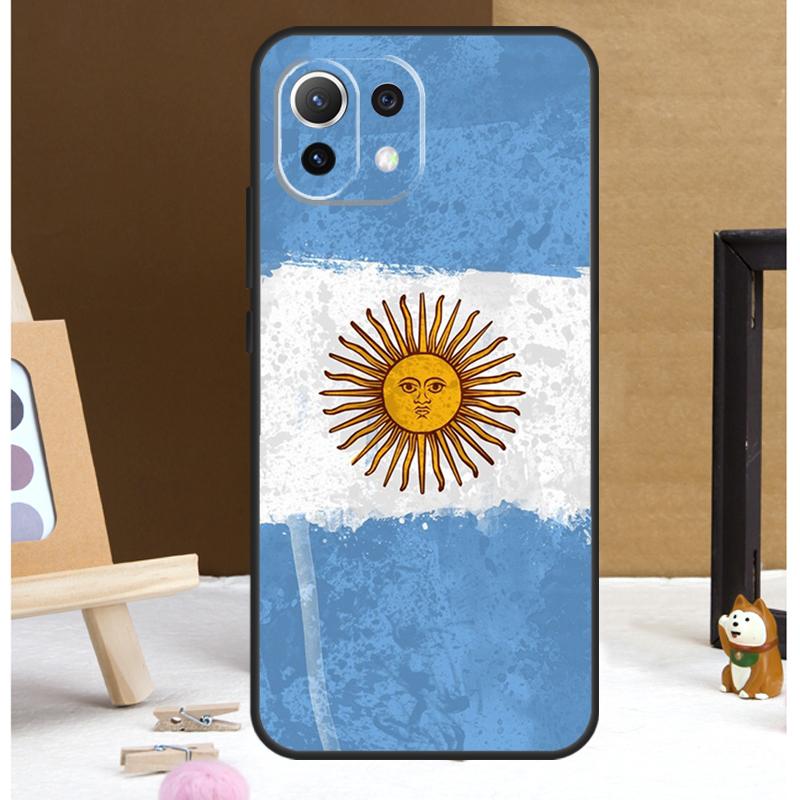 Argentina Flag Case For POCO X6 Pro M6 X5 X3 Pro M5s F3 F5 Xiaomi 14 13 Ultra 12 Lite 11T 12T 13T Pro Cover