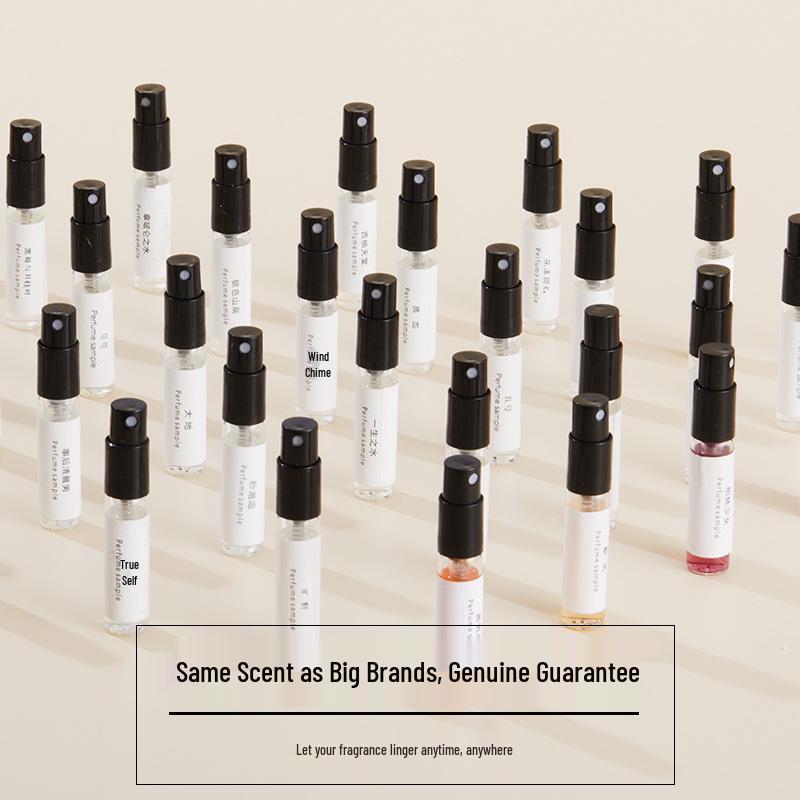 3ml Women's Light Fragrance Sample Card - Long-Lasting Q Version Spray, Men's Gift