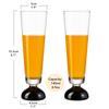 4.9oz  Black Agate Champagne Glasses Creative Home Bar Wine Glass Drinkware Suitable For Birthday Christmas And Wedding Gifts