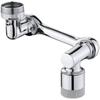 Universal Rotating Mechanical Arm Faucet Extender for Bathroom Basin