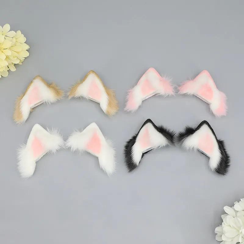 Fascia Elettrica Mobile con Orecchie da Gatto Ricaricabile Accessori per Capelli Cosplay per Donne